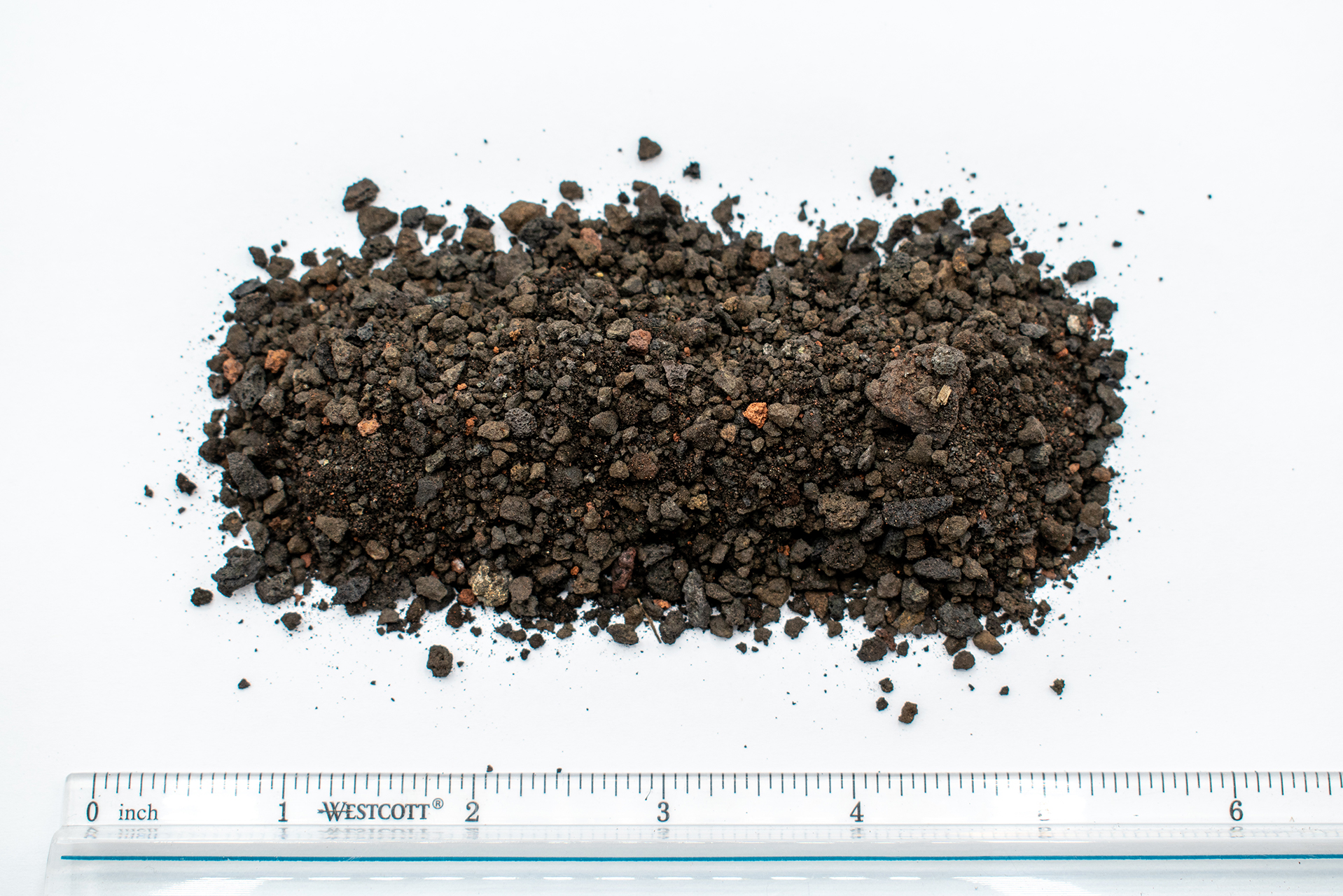 Black Lava Sand Measured